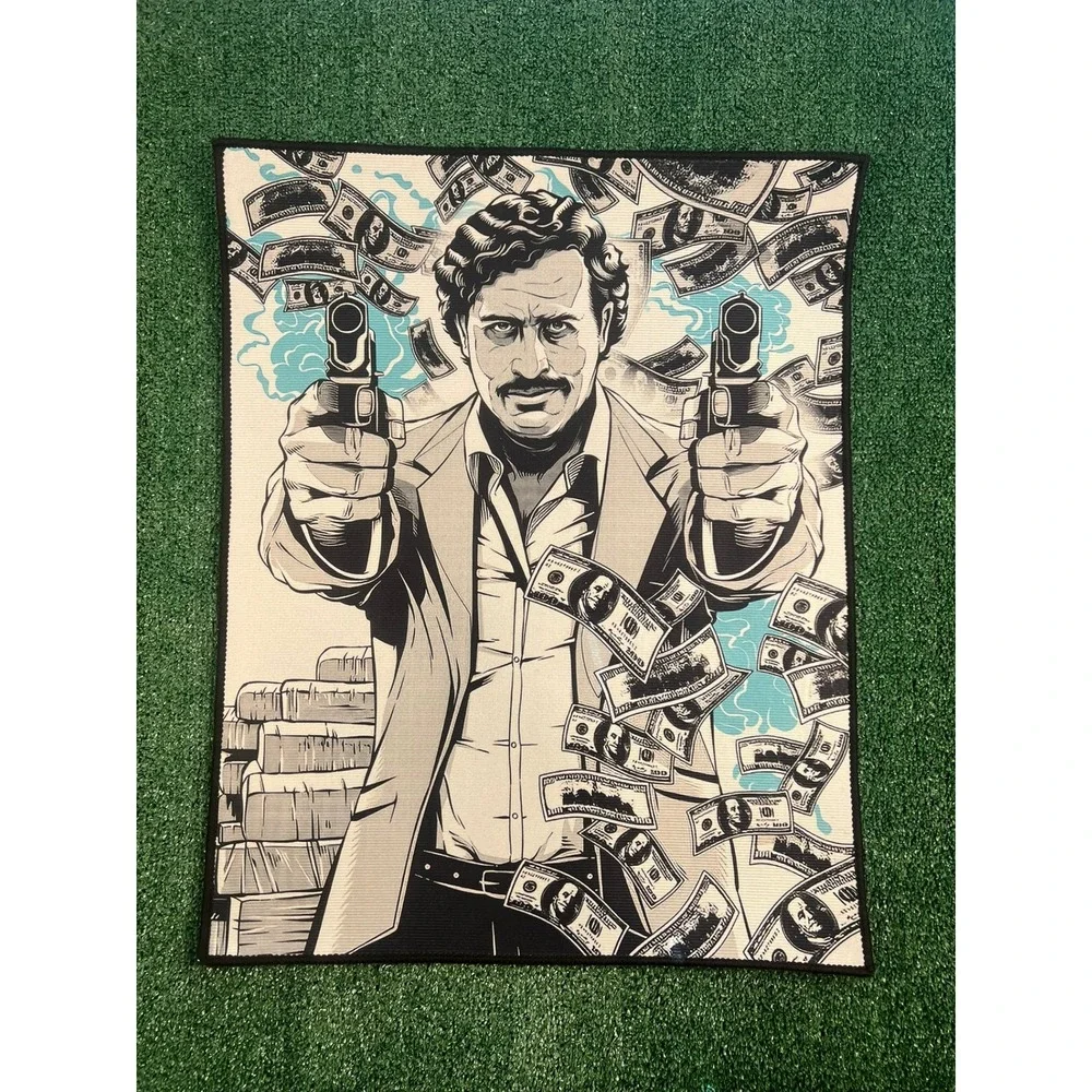 Pablo Escobar Narco Comic Non Slip Back